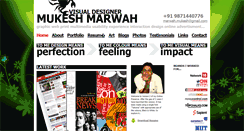 Desktop Screenshot of mukeshmarwah.net